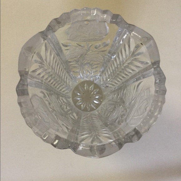 EUROPEAN Antique GENUINE CRYSTAL VASE HANDMADE❤️ - Picture 5 of 7